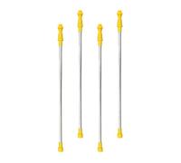 TINEASUR 4Pcs Extendable Sprayer Pole Stainless Steel 45-80Cm Sprayer Pole Replacement for Agriculture and Orchard Watering Equipment