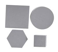 TINEASUR 4pcs Geometric Foam Photography Props for Jewelry and Cosmetics Display Blocks for Product Styling Makeup Shops Cafes and Floral Arrangements