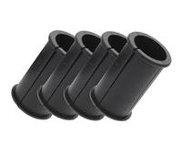 TINEASUR 4pcs Microphone Rubber Sleeve Gaskets for Shock Mounts Mic Tube Washers for Camera and Recording Use Easy Installation