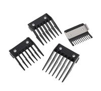 TINEASUR 4pcs Positioning Comb Hair Clipper Guide 3.94x1.57x0.79 Inch User-Friendly Design Easy to Prune for Client Grooming Hairdressing Tool Accessories Random Color