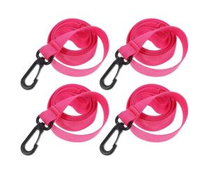 TINEASUR 4pcs Safety Rope Leash with Elastic Nylon and Pp Material, Portable Preschool Walking Leash to Keep Safe and Organised When Visiting Parks or Crossing Roads