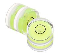 TINEASUR 4pcs Turntable Disc Stabilizer with Bubble Spirit Level, Abs Material Audio Record Player Accessory, Easy to Install Noise Reduction Tool for Vinyl Record Players