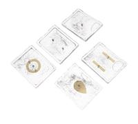 TINEASUR 5 Sets Physics Electromagnetism Lab Equipment with Plastic and Iron for Student Classroom Reliable Magnetic Field Demonstration Tool with Tangible Electric and Magnetic Field Iron