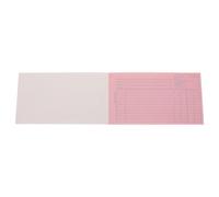 TINEASUR 50 Sheets Payment Receipt Book Tearable Invoice Receipt Book with Sequential Arrangement Supports Variety of Pens Paper for Employee Projects and Tracking Transactions