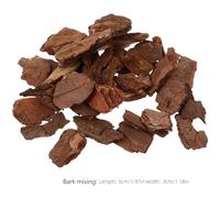 TINEASUR 50g Pack DIY Model Tree Bark Material 18-30mm Rustic Scenery Base for Diorama, Woodland Backdrop Set and Architectural Scene Creation Kit
