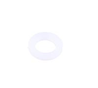 TINEASUR 50pcs Silicon Rubber Sealing Ring White Silicone Washer Seal with Strong Waterproof Performance round Shape for Industrial Plumbing and Hydraulic Applications