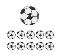 TINEASUR 50pcs Wooden Button Decorative Button Vintage Football Shape Easy to Sew Comfortable Feel Multi-Color for Clothes Hats DIY Handmade Decoration