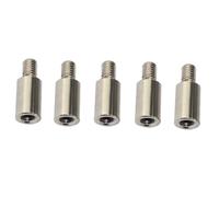 TINEASUR 5pcs 1.5cm Long Scrapbook Extension Posts DIY Craft Binding Screws Replacement Photo Album Accessories for Post-bound Albums