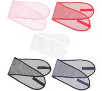 TINEASUR 5pcs Adjustable Hairbands Headbands Simple Design Polyester Cloth Decorative Restrain Hair for Women Daily Life Hair Styling Supplies