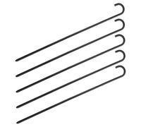 TINEASUR 5pcs Black Plastic Theatrical Canes Lightweight Dance Sticks for Party Cosplay Crutch Jazz Performance Walking Stick Props for Halloween and Stage Dress-up