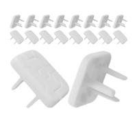 TINEASUR 60pcs Plug Cover for Outlets White Abs Material Reusable Anti-electric Shock Socket Protectors for Electrical Outlets Safety Proofing at Home