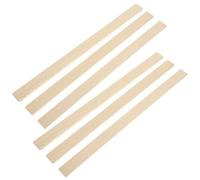TINEASUR 6pcs Clay Mud Guide Wood Sticks for Pottery and Sculpting, Easy to Clean, Sturdy Wooden Strips to Reduce Risk of Errors, for Crafting and Ceramic Projects