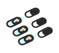 TINEASUR 6pcs Privacy Cover for Laptop Webcam Material Slide to Open Close Protect Your Privacy Safety