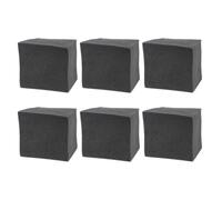 TINEASUR 6pcs Sound Deadening Panel Soundproof Board Cube Polyurethane Acoustic Panels Easy Installation Sound Absorption for Studio Environment