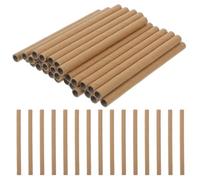 TINEASUR 80pcs Paper Tubes for Mason Bee House Refill Resilient Multilayer Stacking Bee Paper Tubes with Uniform Fit for Garden Activities and Creative Classroom Assignments