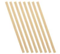 TINEASUR 8pcs Wood Inlay Strips Guitar Strips Rustic Wood Material Sturdy Easy to Clean 14.34x0.67x0.16in Guitar Decor for Luthier DIY Making