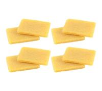 TINEASUR 8pcs Yellow Multi-Purpose Kneadable Rubber Erasers, Elastic Round Art Cleaning Tools for Removing Adhesive, Glue Residue and Masking Fluid in Drawing and Painting Projects