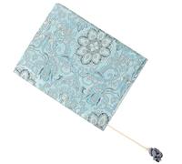 TINEASUR A5 Adjustable Fabric Book Sleeve for Notebook and Scrapbook Protection, Handmade Exotic Style Cloth Book Cover with Scratch-Resistant Design, Suitable for Office and School Use