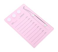 TINEASUR Acrylic Eyelash Magnetic Pallet Compact Grafted Lash Holder Plate for Extension Process Portable Beauty Tool Gift for Women