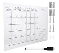 TINEASUR Acrylic Wall Calendar Small Dry Erase Calendar Lightweight Chic Planning Board No Odor Environmental Protection for Office and Home Random Color