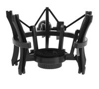 TINEASUR Adjustable Microphone Shock Mount Holder with 2.1cm Hole Diameter, Plastic and Metal Construction, Flexible Positioning, Minimises Vibrations and Noise, for Home Use Assorted style