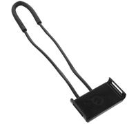 TINEASUR Black Hanging Neck Mobile Phone Holder Stand with 360 Degree Flexible Rotation and Shockproof Design, Aluminium Alloy and Engineering Plastics Material for Hands-free Use on Neck