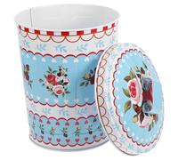 TINEASUR Candy Storage Box Decorative European Style Packing Box Large Capacity Iron with Small Handle, Easy to Hold and Move for Festival and Present Packing