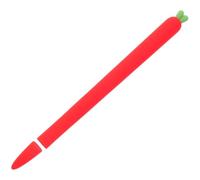 TINEASUR Carrot Shape Stylus Sleeve Cover Silicone Grip for Pencil Cute Pen Stylus Protective Case