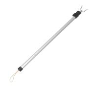 TINEASUR Clothes Pole Telescoping Reach Stick Clothes Drying Rod Adjustable Clothesline Pole Household Stainless Steel
