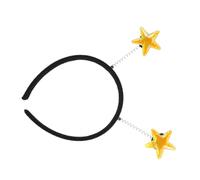 TINEASUR Colorful Star Headband for Party Festival Creative Funny Hair Accessories for Women Birthday Party Headband Star Hairband Design Comfortable Cloth Material