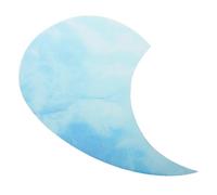 TINEASUR Comma Shape Resin Pickguard for Folk and Acoustic Guitar Universal Fit, Self-adhesive Scratch Plate Sticker for Strumming Protection and Stylish Appearance