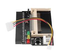 TINEASUR Compact Flash Cf I/ii Supporting Master Mode Selection and Micro-driver to 3.5 Inch Ide Hdd Adapter with 50-pin and 40-pin Sockets, Plastic Material, 3 LED Indicators