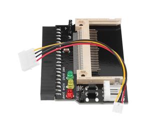 TINEASUR Compact Flash Cf I/ii Supporting Master Mode Selection and Micro-driver to 3.5 Inch Ide Hdd Adapter with 50-pin and 40-pin Sockets, Plastic Material, 3 LED Indicators