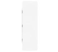 TINEASUR Computer Monitor Memo Board Monitor Side Panel 11.8x7.9x0.4inch Erasable Surface Magnetic Attachment MDF Paint Board Sl esign Minimalist Office Desk