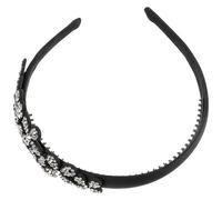 TINEASUR Diamond Headband Rhinestone Women Headbands Fashionable Hair Band Cute Headdress Wide Hair Band Tools Accessories Face Wash Spa