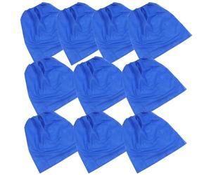 TINEASUR Disposable Bath Skirt Blue Colour Folding Design 10pcs Lightweight Non-Woven Fabric for Beauty Salon Use for Tourism and Spa Settings