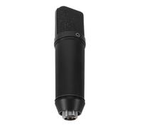 TINEASUR DIY and Noises Airflow Popping Reduce to Turbulence and Prevent Condenser Microphone Mic Body with Metal Tube Shell Xlr Housing, Black Metal Mic Body Designed for Mobile