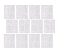 TINEASUR Double-Sided Nail Adhesive Stickers Nail Sticky Tabs 20 Sheets with Multiple Sizes, Material, Waterproof and Invisible and for Home Use and for Home Use