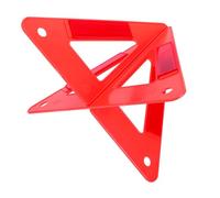 TINEASUR Emergency Roadside Reflective Triangles Safety Warning Sign for Car Compact Design Sturdy Easy Installation