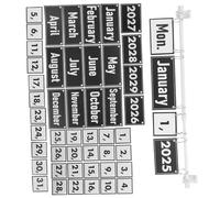 TINEASUR Flip Calendar Classroom Bulletin Board Set with Hanging Rings and Date Cards Versatile Preschool Calendar for School and Home Decor
