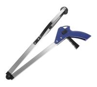 TINEASUR Foldable Trash Picker Grabber Tool Swiveling Precision Claws, Stainless Steel and Rubber Construction, Easy Storage Design, for Reaching High Shelves Behind Appliances