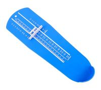 TINEASUR Foot Measuring Ruler Foot Size Gauge Tool Blue Abs Plastic Accurate Measurement Scale Adults Shoe Stores Home US Size 1oc
