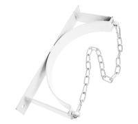 TINEASUR Gas Tank Bracket Expansion Tank Mounting Bracket with Robust Chain Portable Design Prevents Unwanted Movement Wall Mount