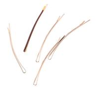 TINEASUR Hair Clips with Secure Hold Alloy Brown for Women 5pcs Bobby Pins and Comfortable Wearing Experience Sl nd Simple Design Hair Styling Clips and Updos