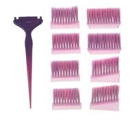 TINEASUR Hair Dye Brush Tool for Coloring Tinting Plastic Stylist Dye Applicator Reusable Salon Brushes for Hair Dying for Oil Application and Barber Use