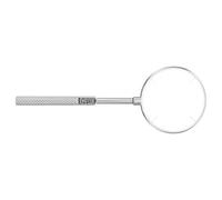 TINEASUR Handheld Optometry Tool for Optometrist High Precision Lightweight Silver Glass and Metal Cross Cylinder Lens Optical Testing Device for Professional Use in Different Places