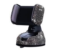 TINEASUR Holder Multi-angle Rhinestones Car Mount with Adjustable Stable Phone Bling ABS and Usable Stand Use for Vent