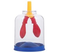 TINEASUR Human Lung Breathing Model Diaphragm Movement for Education and Scientific Experiments, Small Size Body Organs Teaching Model for School Physics and Medical Random Color