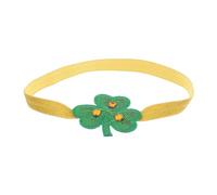 TINEASUR Irish Festival Headband Green Floral Headband for Women St Patrick's Day Accessories St Patrick's Day Outfits Boys and Girls