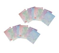 TINEASUR Japanese Style Letter Stationery Paper with Beautiful Blossoms Pattern Design, Smooth Writing Paper for Students and Office Use, 40pcs Assorted Colour Sheets